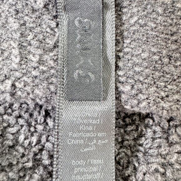 Skims Womens Textured Knit Bralette Size L Intimates Casual Dark Heather Gray - Picture 4 of 11